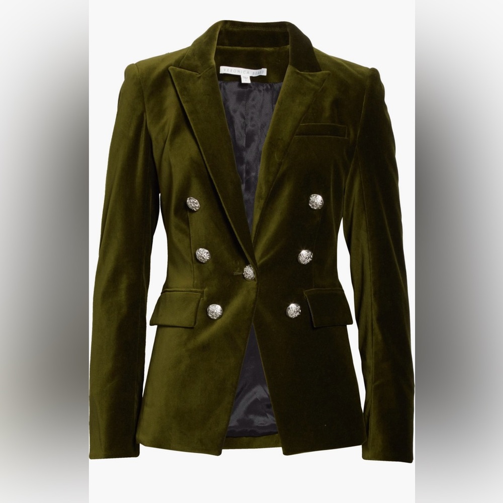 Veronica Beard -New never worn-  Dark Green/Olive Dickey Blazer Jacket sz8